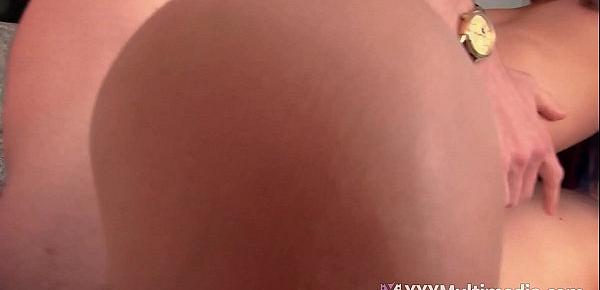  Step Father and son Threesome Double Vag Little Mina